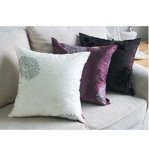 Set of 3 decorative pillow cases, pillow‎ not included.